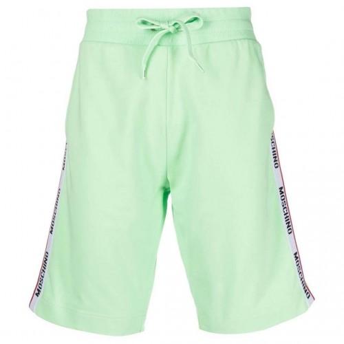 Moschino Mens Branded Tape Casual Shorts