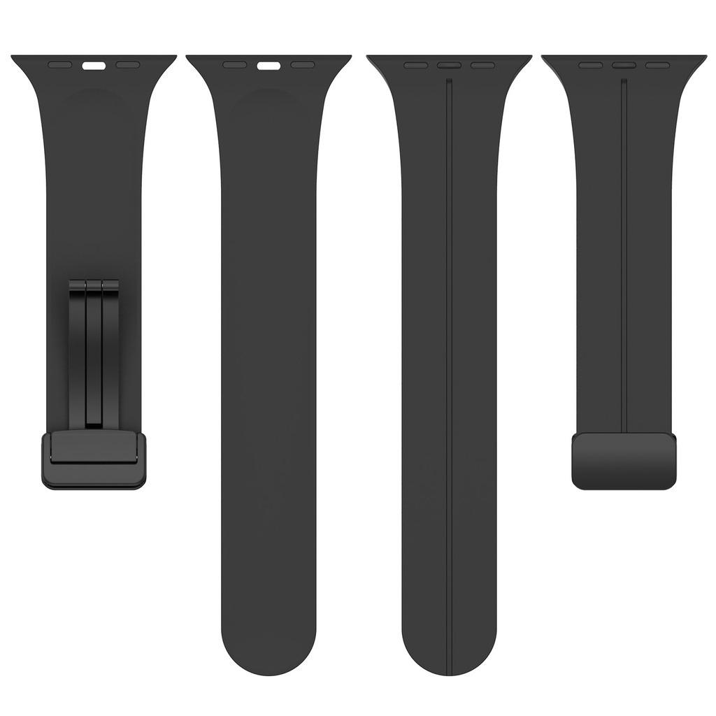Magnetic Strap For Apple watch ultra band 49mm 45 mm Silicone Bracelet iWatch Series 9 7 8 se 6 5 3 44mm 45mm 40mm 42mm 38mm