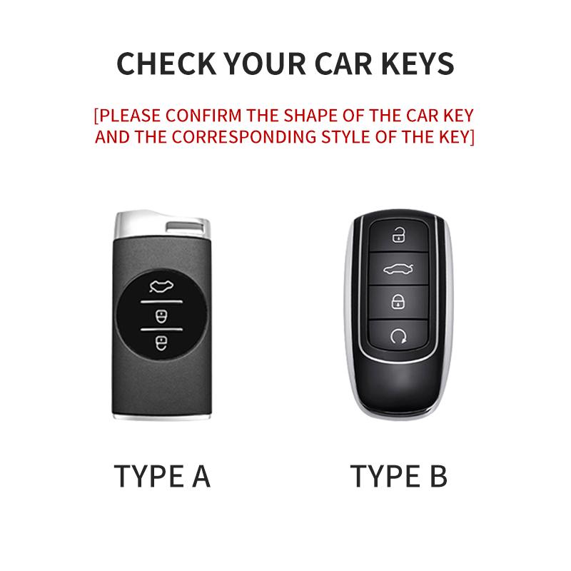 Suede Car Remote Key Case Cover Shell for Chery Tiggo 8 Pro Tiggo 8plus New 5 plus 7pro Chery Tiggo 7 Pro Max Omoda 5 C5 Modod