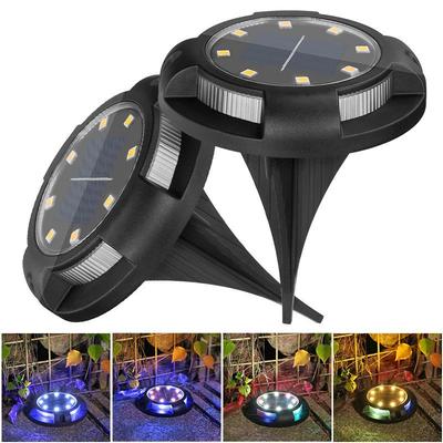 Outdoor Solar Ground-mounted Lights, Garden Lights, Waterproof for Household Use, Garden Lawn Ground Lights, Decorative Night Lights, Solar Panels