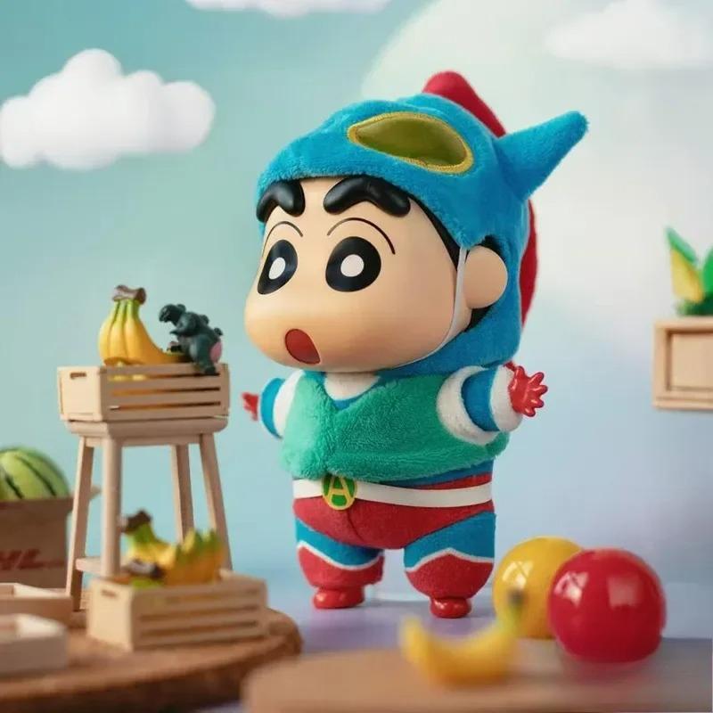 @Crayon Shin-Chan Blind Box Costume Party Series Vinyl Doll Anime Action Figure Mystery Box Kawaii Collection Model Toy Gift_%