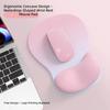 Gradient Simple Thickened Anti-Slip Ergonomic Computer Mouse Pad with Wrist Rest and Silicone Mouse Mat