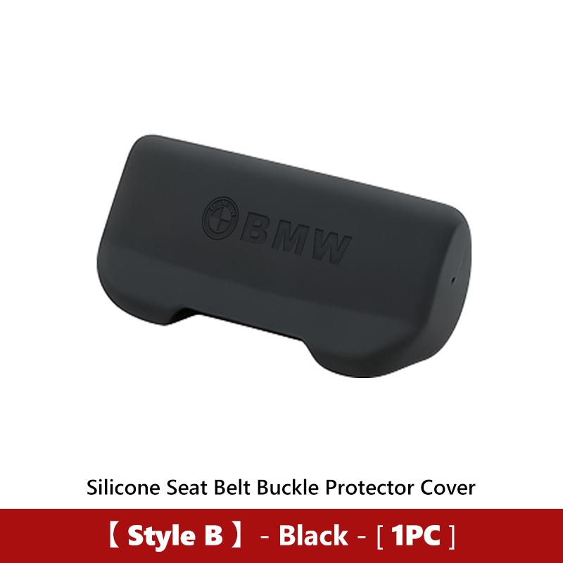 YMZP2 Car Seat Belt Silicone Anti Scratch Protector Cover Accessories For BMW M3 M5 X3 E93 F10 F20 F30 F40 F15 F25 F26 F31 F49 F86