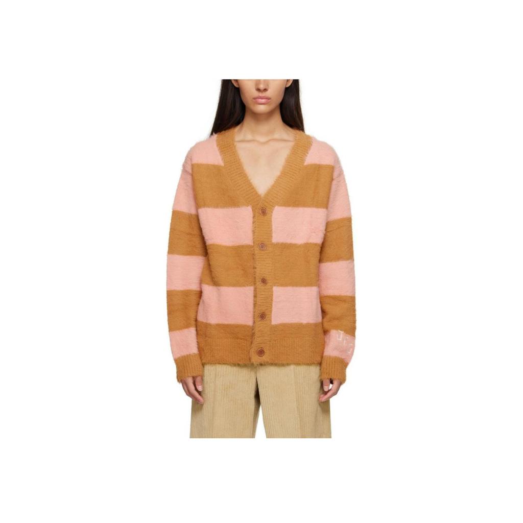 Vans X Joe Freshgoods Co-Branded Color-Block Striped Button-Up Cardigan Unisex Tops Multicolor VN0A7SQ1ZEE