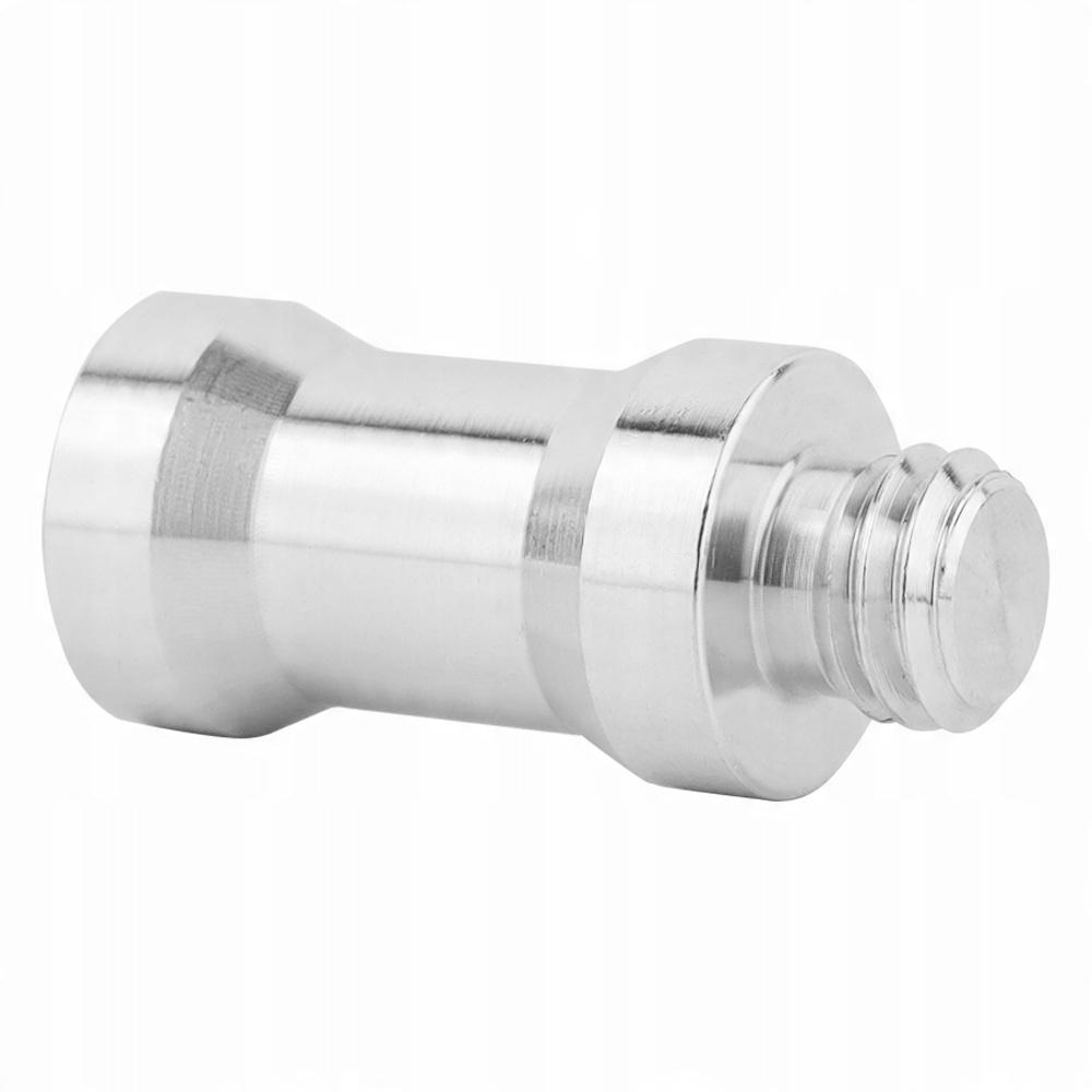 Adapter, tripod reduction sleeve 1/4" to 3/8" aluminum for lamp stand