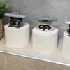 No Drilling Required Raccoon Toilet Paper Holder Adorable Animal Design Funny Animal Decor  Kitchen