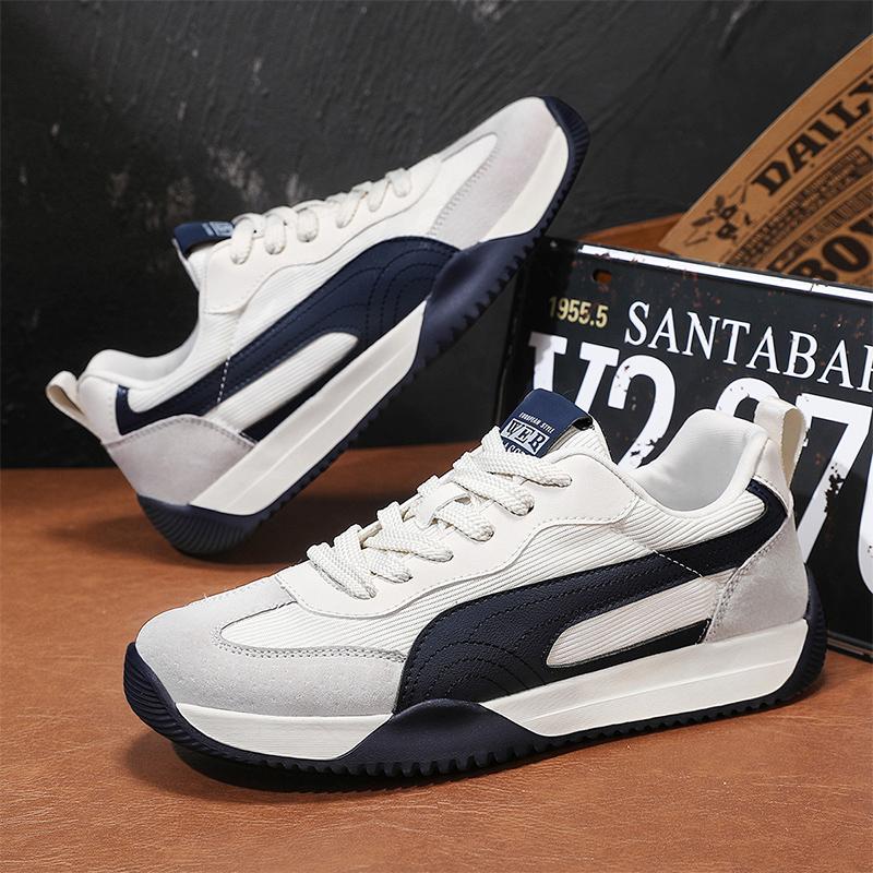 Genuine Leather Running Shoes for Men Casual Sports Sneakers - Non-slip Jogging Trainers Hot Sale Free Shipping