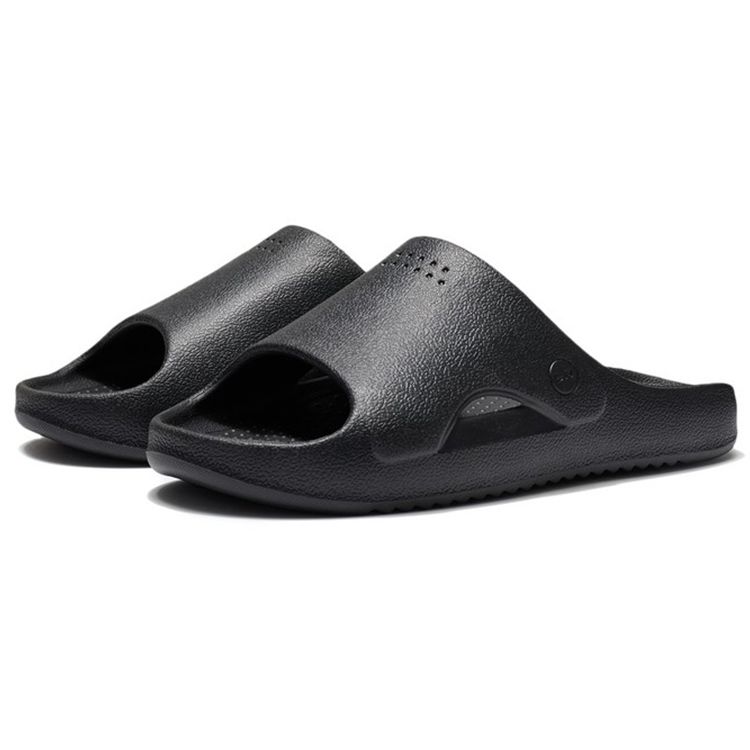 Li-Ning Trendy Sports Silent Anti-Wear Slide Sandals Men Footwear Black AGAS029-3