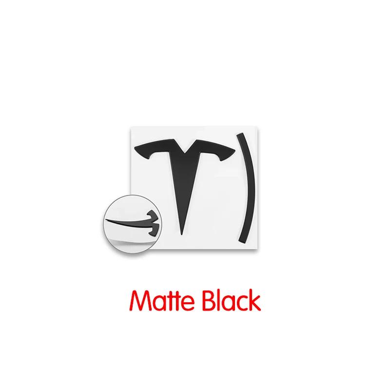 3D ABS Chrome Red Line Black Logo DUAL MOTOR Emblem Letters Car Styling Trunk Badge For Tesla 3 Y S X DUAL MOTOR Accessories