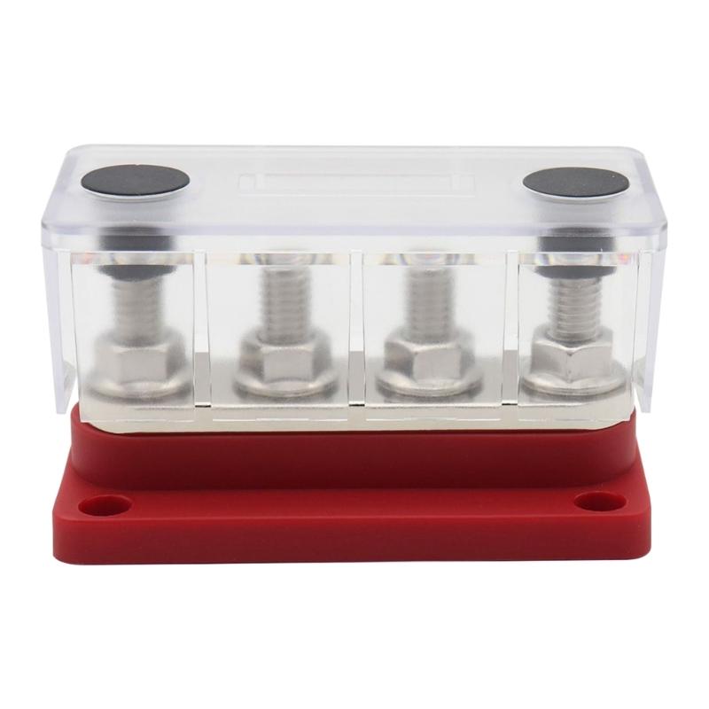 Bus Bar 300A 600A Terminals Power Distribution Block Busbar for Car Boat Pickup