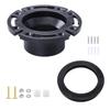 Plastic Campers Toilet Flange Seal Kit Replacement 385345892 For 300 310 320 Series Campers Toilet Accessories