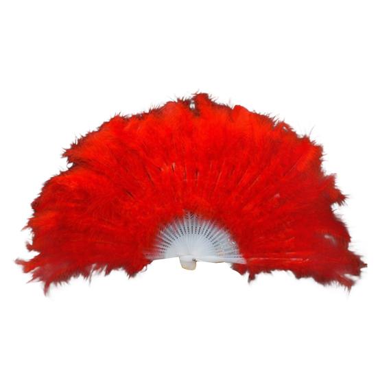 Vintage Feather Folding Fan Dance Stage Performance Hand Held Fan Portable Decoration Fan Wedding Costume Party Accessories