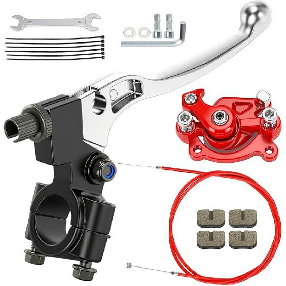 Mini Bike Brake Lever Kit Replacement For Coleman Minibike CT100U CC100X Motovox MBX10 MBX11 Monster Mega Moto 80Cc 105Cc Baja Doodlebug DB30 GMB100