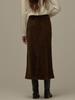 B Muse Mansion Mermaid Skirt - Brown