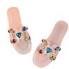 One-word slippers women summer colored diamond women