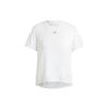 HIIT T Shirts Women's White Crew Neck Moderate Straight Fit II3248