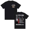 Rapper Milo J La Vida Era Mas Corta New Album Tour Graphic Tee Shirt Unisex Women Harajuku Hip Hop Short Sleeve Tshirts Streetwear