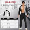 Sawaiko Sauna Suit Jacket, Washable, Unisex, Heavy Sweating, Breathable, Windbreaker, Training Wear, Walking, Exercise, Stylish, Plus Size Pullover, U