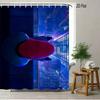 Spider-Man On London Landmark Waterproof Shower Curtain For Superhero Bathroom Decor