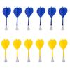 Safety Plastic Tip Darts Durable Replacement Dartset for Two-sided Magnetic Board Indoor Target Games