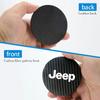 Per Jeep 2 Pezzi Sottobicchiere in Pelle Antirumore Tappetino per Tazza d'Acqua Cuscino Per Jeep Renegade Compass Grand Cherokee Wrangler Patriot Rubi