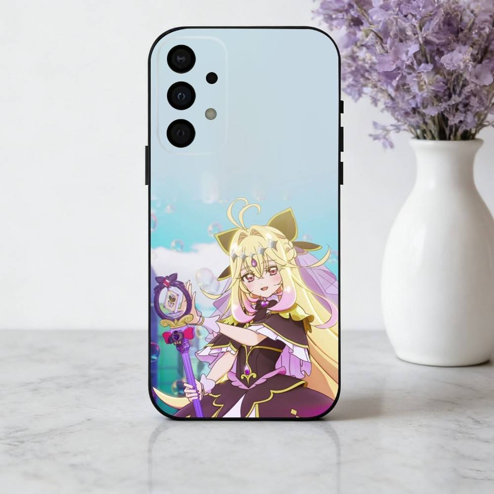 M-Moria L-Luruka Star D-Detective Precure Phone Case For Samsung Galaxy A73,A72,A71,A70,A53,A52,A51,Others Soft Black Cover