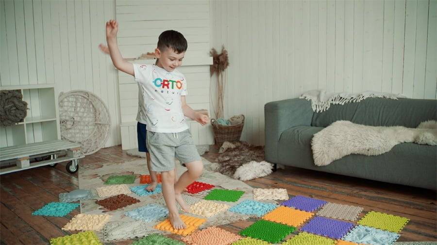 sensory mat Young Explorer 6 pcs. set