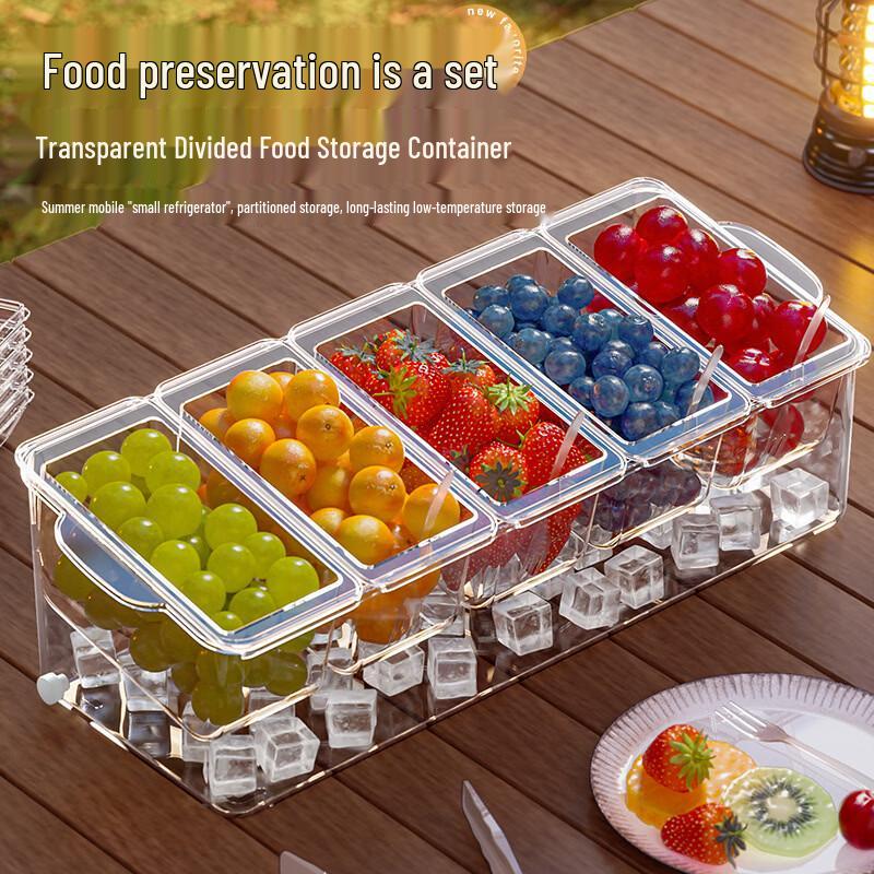 Cmaos Partitioned Food Storage Container