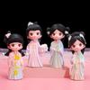 Hanfu Girl Court-Style Figurines: Creative Desktop Ornaments & Gift Ideas