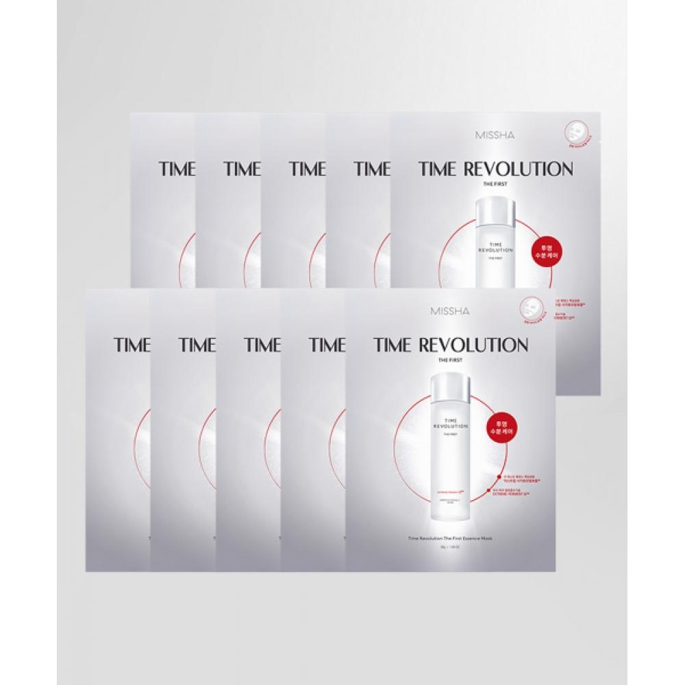 Missha  10pack  Time Revolution The First Essence Mask 30g FREE