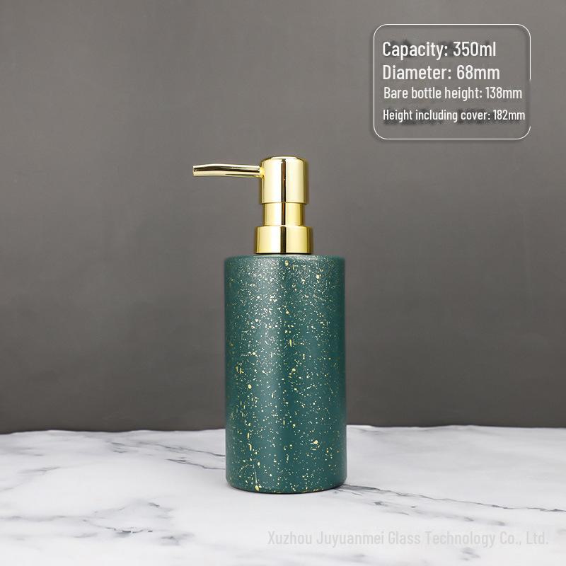 Nordic Style Glass Lotion & Soap Bottle for Home, Hand Sanitizer, and Hotel Shower Gel