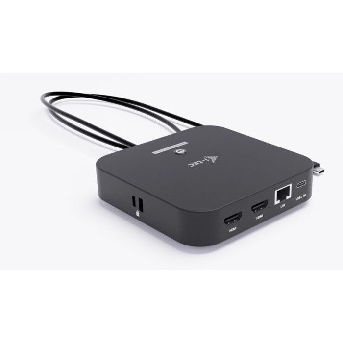 I-TEC Docking Station USB-C Dual HDMI 4K con Power Delivery 100W e 6 Porte USB