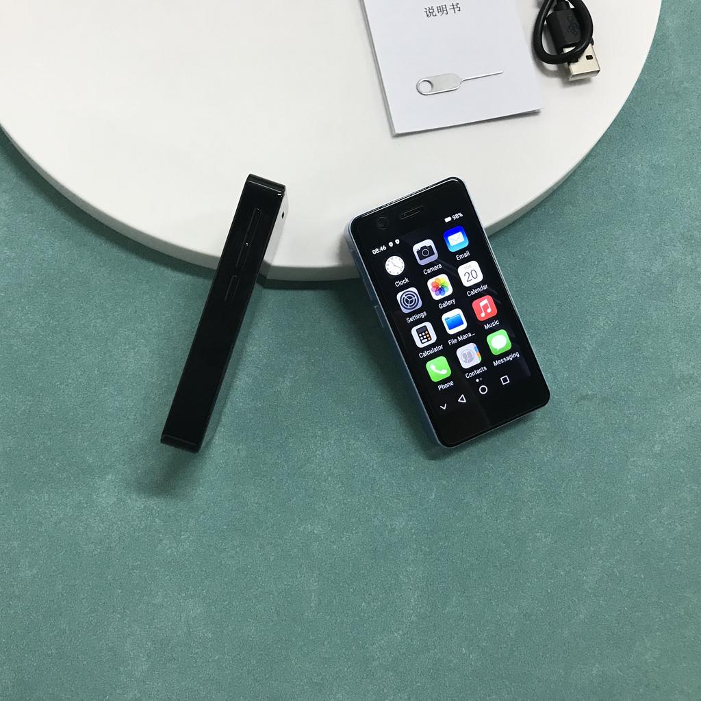 S18 4G Mini Smartphone 2.95inch MT6737 2GB RAM 16GB ROM Dual SIM Dual Standby 5MP Rear Camera Type-C LTE Android Bar Mobile Phone