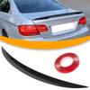 BMW 3 E92 06-13 Rear Roof Spoiler - Glossy Black Trunk Lid Spoiler MP