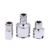 1/3Pcs Socket Bits Converter Screwdriver Holder Impact Conversion Adapter 1/4" 3/8" 1/2" Square Drive To 1/4" Hex Shank