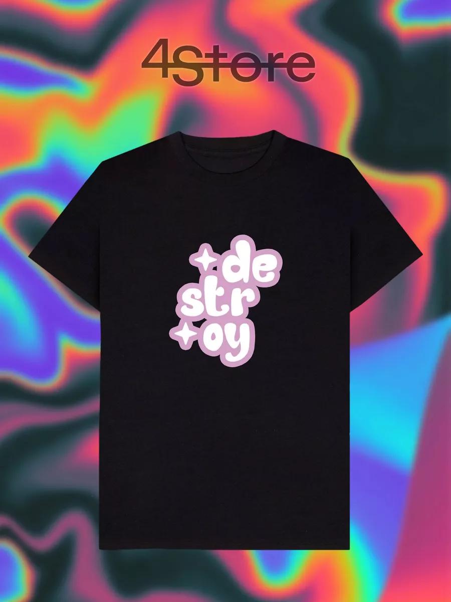 Boss Lady Slogan Printed T-shirt S