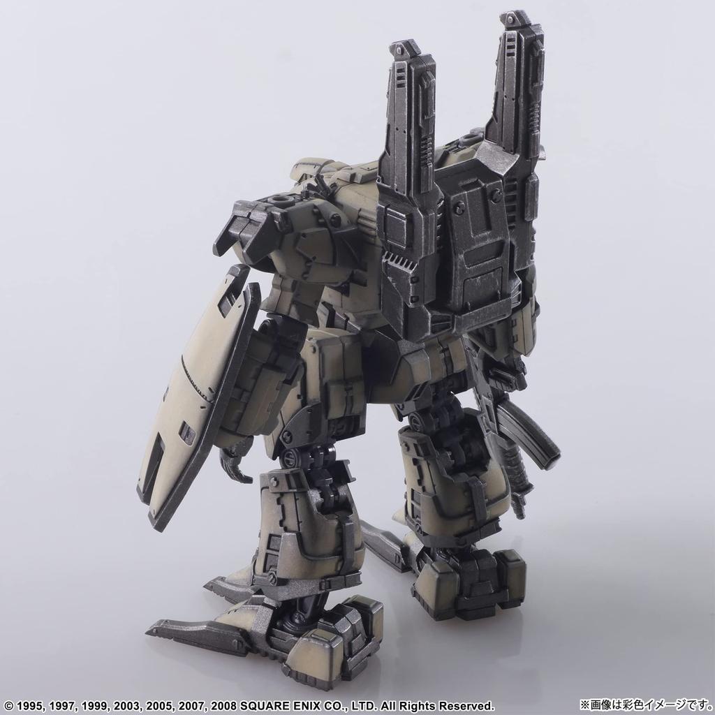 Square Enix Front Mission Structure Arts 1/72 Scale Plastic Model Kit Series Vol.1 Light Gray Ver. Giza