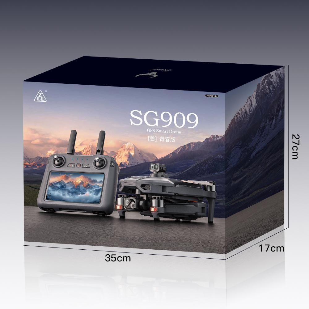 SG909 MAX GPS Drone with 8K Camera 6KM Touch Screen RC Profesional Drone 360° Obstacle Avoidance Foldable RC Quadcopter