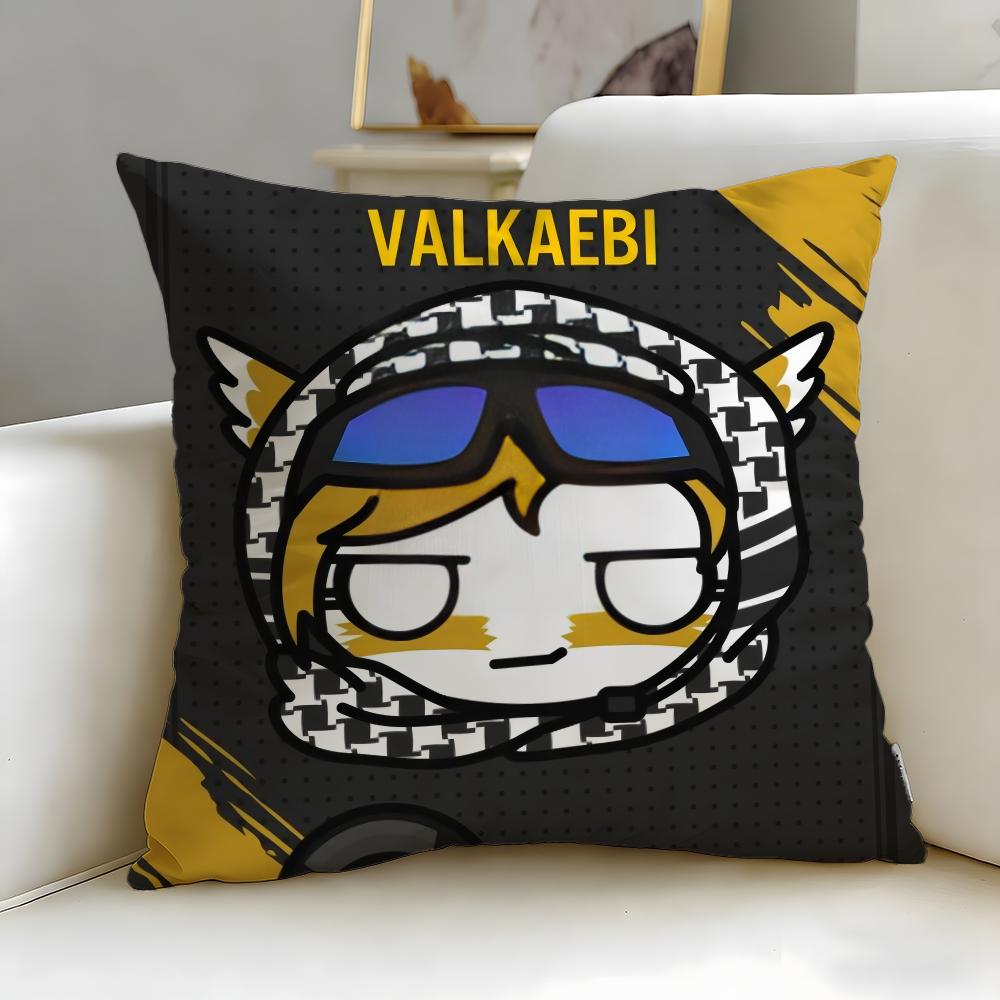 popular game character DOKKAEBI Cushion Cover Soft  EasyWash Pillow Case  Versatile for Couch Bed Travel and Office