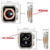 Metal Bumper Case For Apple Watch 49MM 46 45 44mm Protector Frame Cover For iWatch Series 11 10 9 8 7 654SE Change To Ultra 3 49