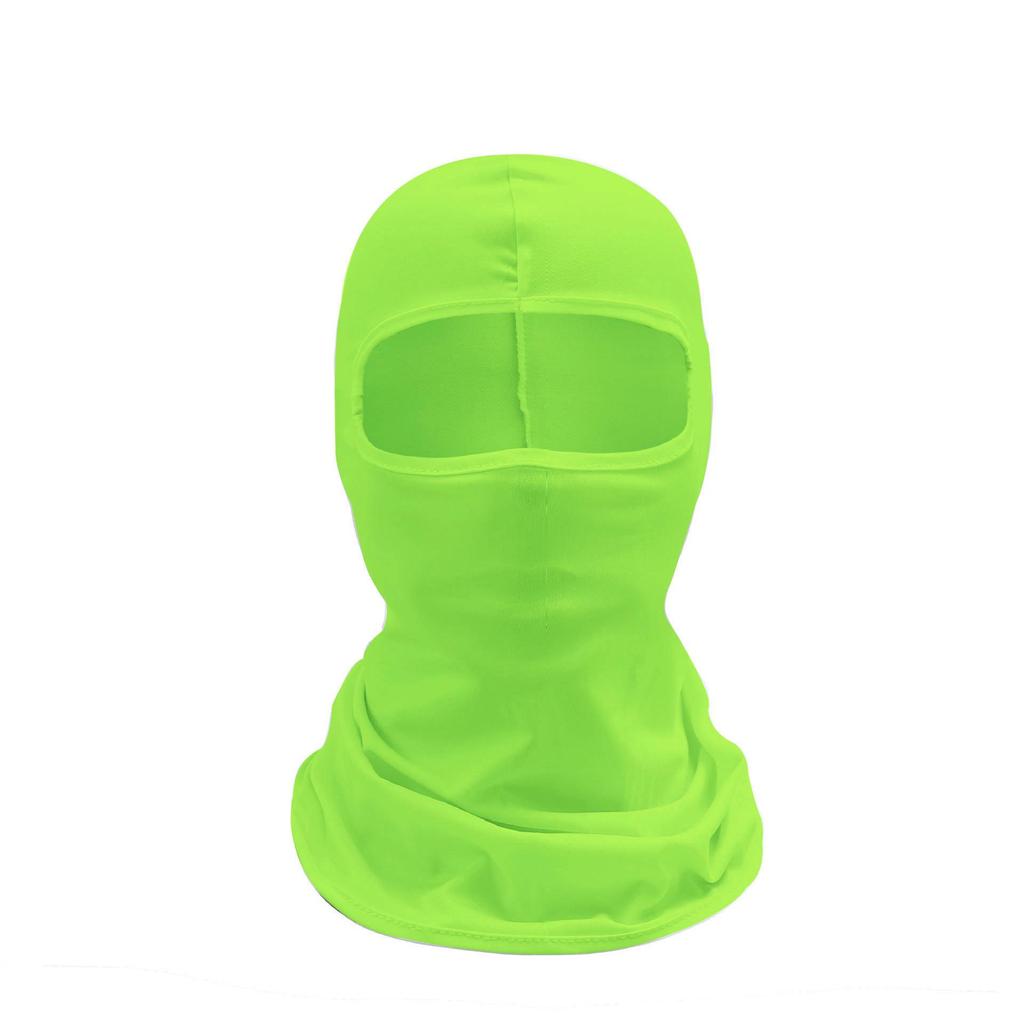 Summer Ice Silk Sunscreen Face Mask: Windproof Dustproof Balaclava for Cycling, Biking, and Outdoor Sports