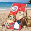 Lola Adventure Beach Towel, Super Soft Microfiber, Perfect Gift for Her/Him, Birthday, for Pool, Beach, Travel, Decor Beach Party
