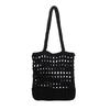 Hollowed-out Leisure Vacation Beach Bag with Large Capacity Single-shoulder Bag