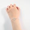 My Shape 24 Viking Runes Odin Stainless Steel Bracelet Adjustable Nordic Small Charm Cuff Bangle Jewelry Gifts for Women Female