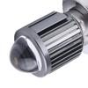 Motorcycle LED Headlight Bulbs with Lens Bright Light Hi/Lo Beam Super Bright Headlamp