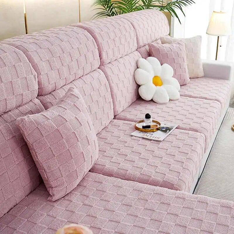 Husă de canapea durabilă, anti-alunecare, lavabilă, anti-zgârieturi, în formă de L, husă de canapea de colț Huse de perne pentru canapea