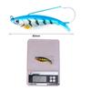 Simulated Fish Scale Lure: 8.5cm/21.2g Single Hook Hard Bait for Fishing