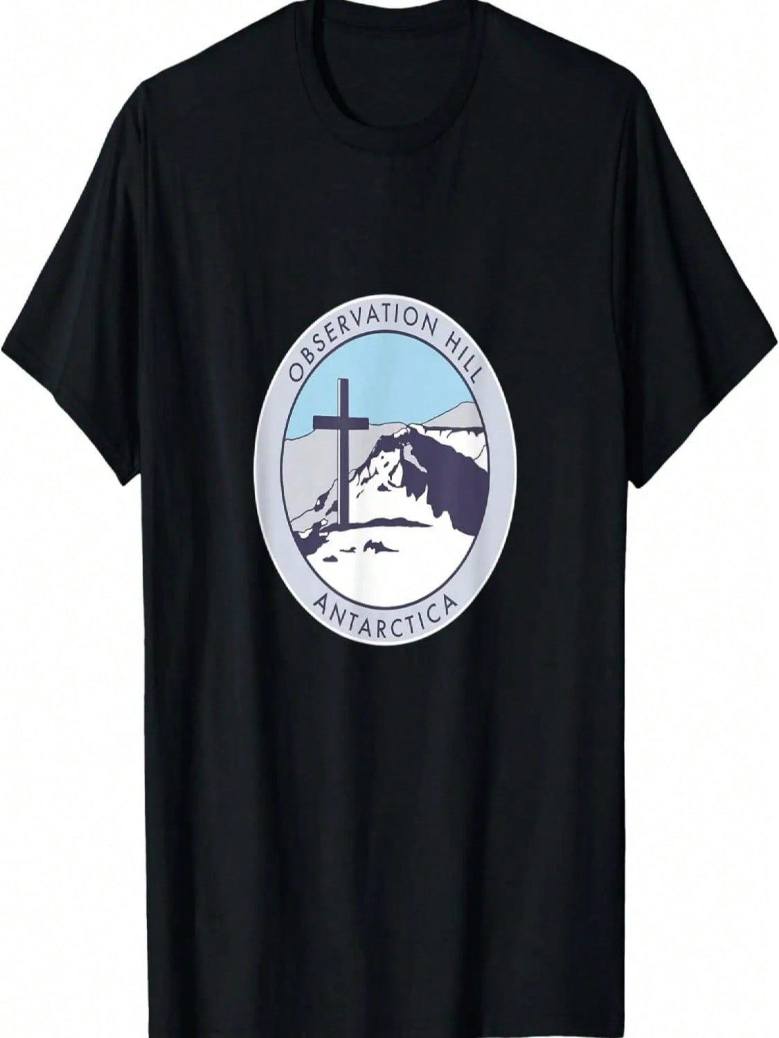unisex Antarctica McMurdo Station, Observation Hill, Antarctic T-Shirt S
