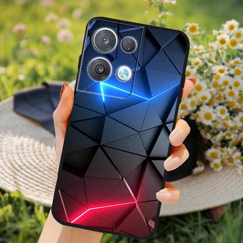 For OPPO Reno 8 Pro 5G Cases Fashion Soft Silicone TPU Shockproof Back Covers For OPPO Reno8 Pro + Plus Phone Case Protect Couqe