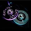 Car Sticker 2026 Hot for Skoda Car LED Water Coaster Cup Anti-Slip Mat Luminous Drink Holder Lamp Octavia A5 A7 Fabia Superb Kam